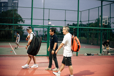 Tennis Court Re-Opening at Kemang Village Residence